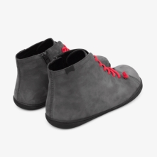 Camper Peu Ankle Boots Grey - Mens Singapore ZKOUMT-081